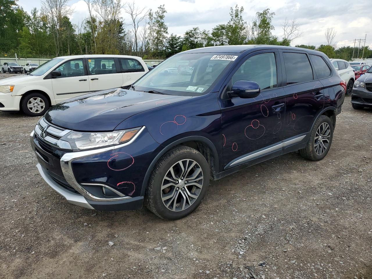 2017 MITSUBISHI OUTLANDER SE | JA4AZ3A33HZ062370 | UPCARS