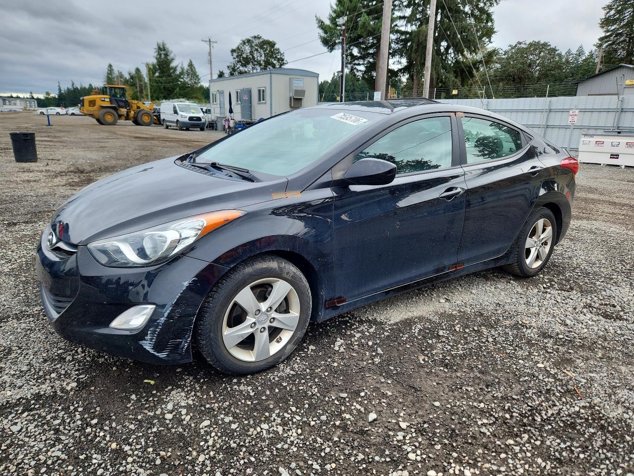 2012 HYUNDAI ELANTRA GLS | 5NPDH4AE8CH127193 | UPCARS