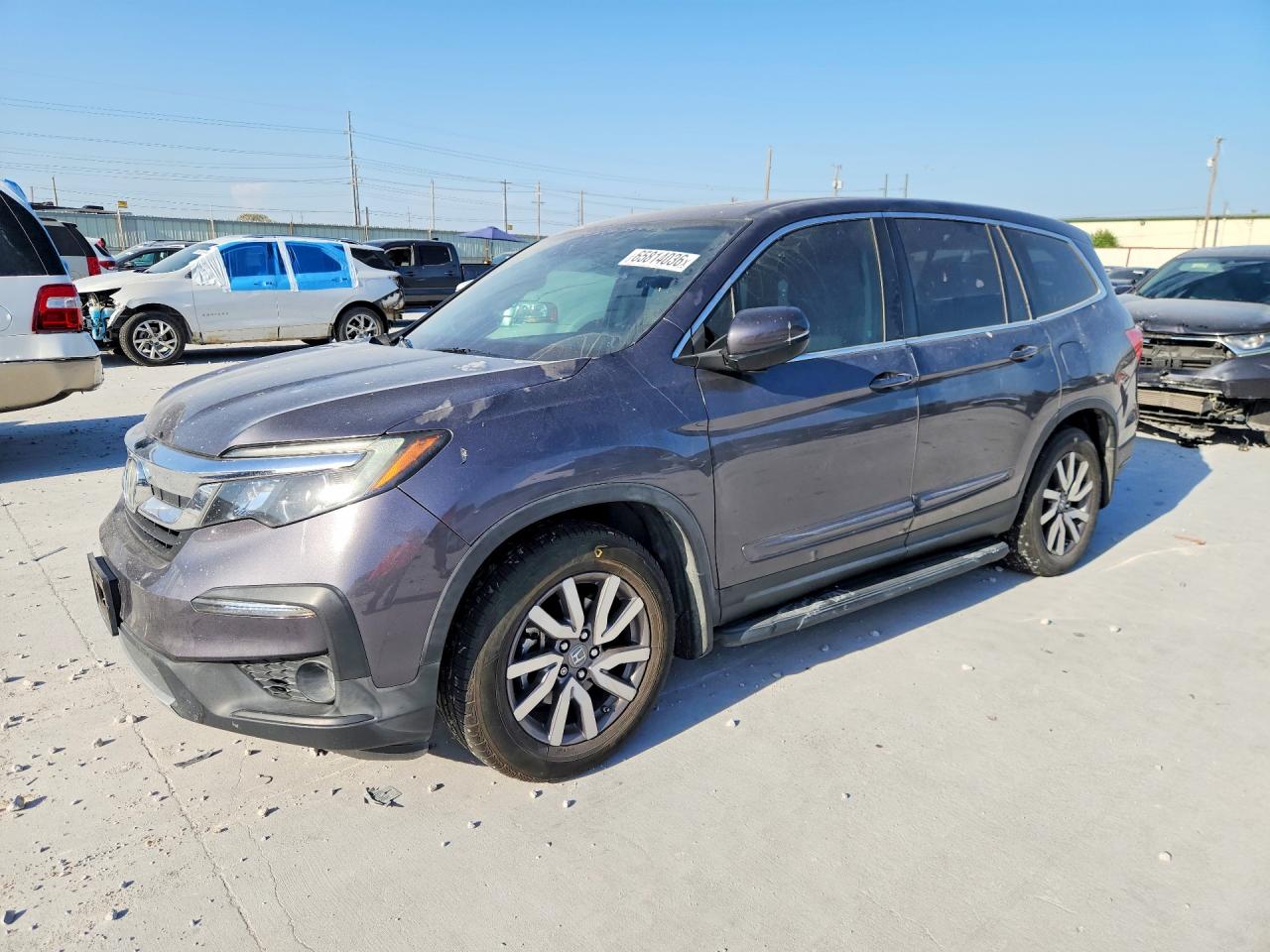 2021 HONDA PILOT EXL | 5FNYF5H54MB013095 | UPCARS