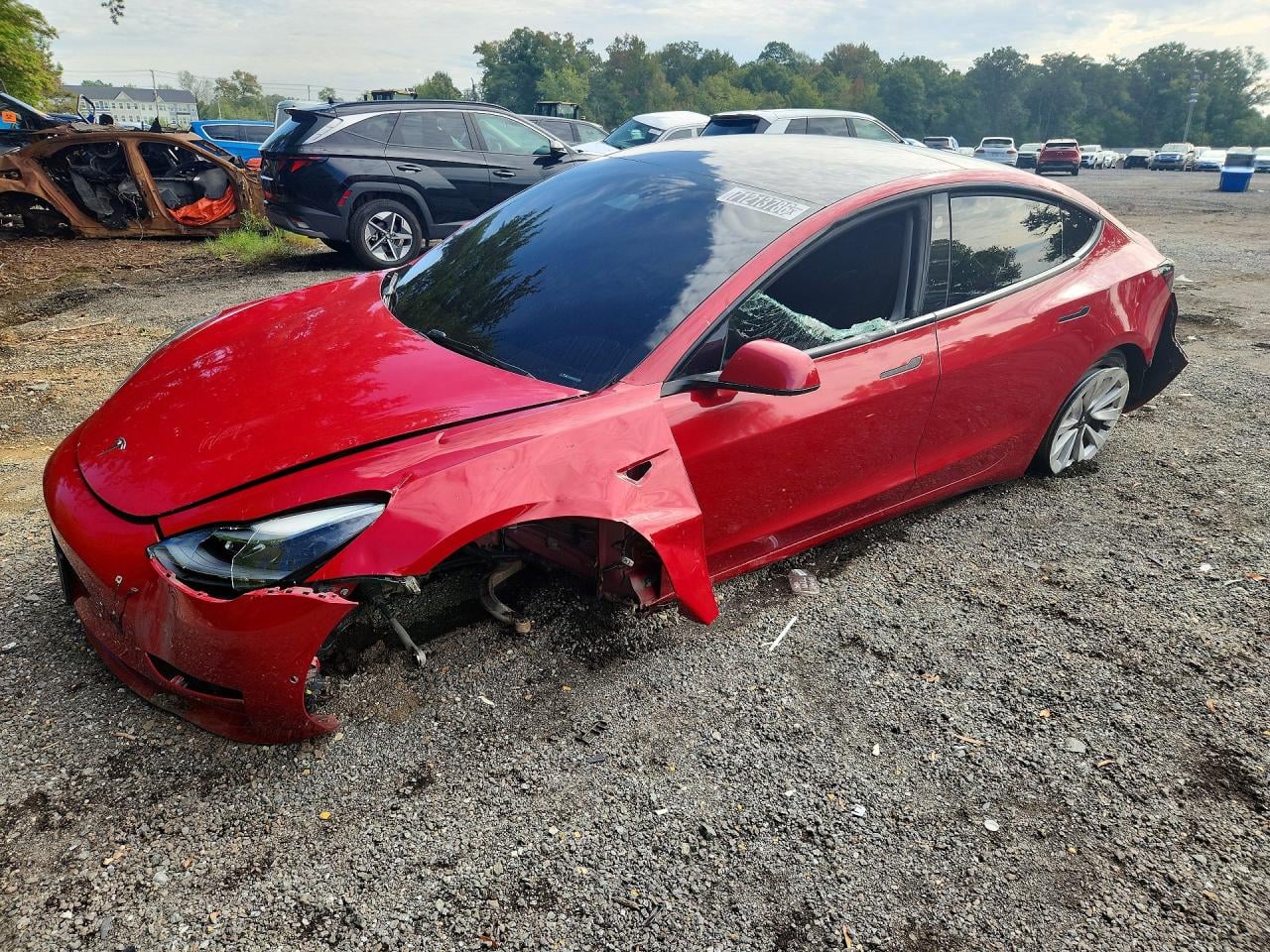 2022 TESLA MODEL 3 | 5YJ3E1EAXNF370418 | UPCARS