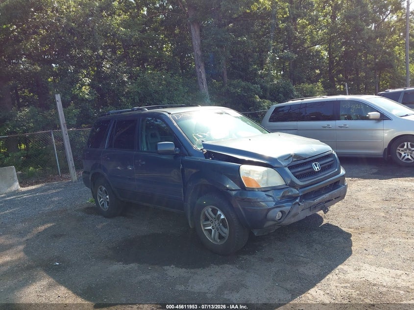 2005 HONDA PILOT EX-L | 5FNYF18655B050613 | UPCARS