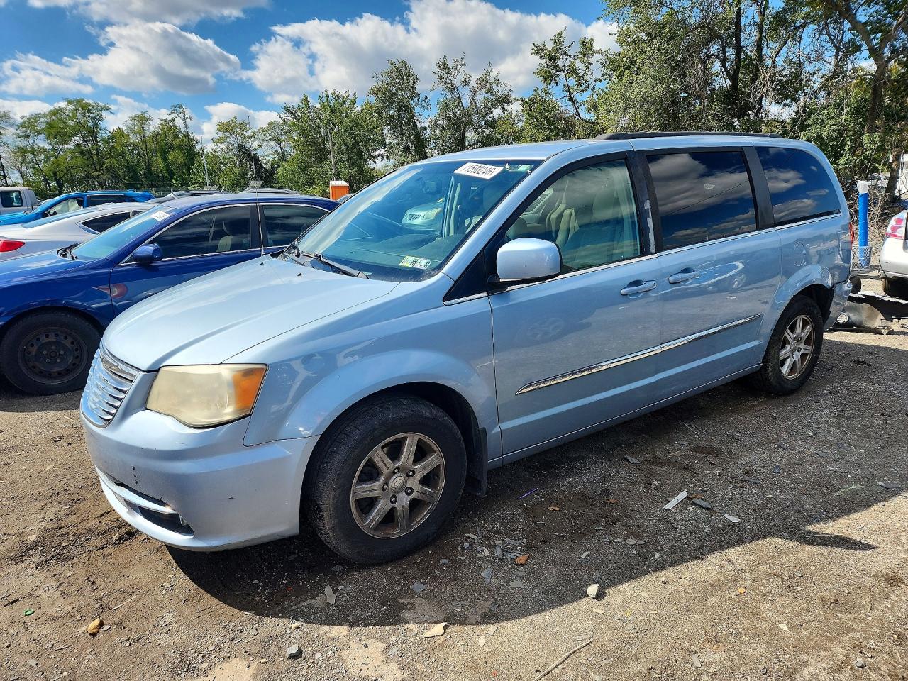 2013 CHRYSLER MINIVAN TOURING | 2C4RC1BG3DR526150 | UPCARS