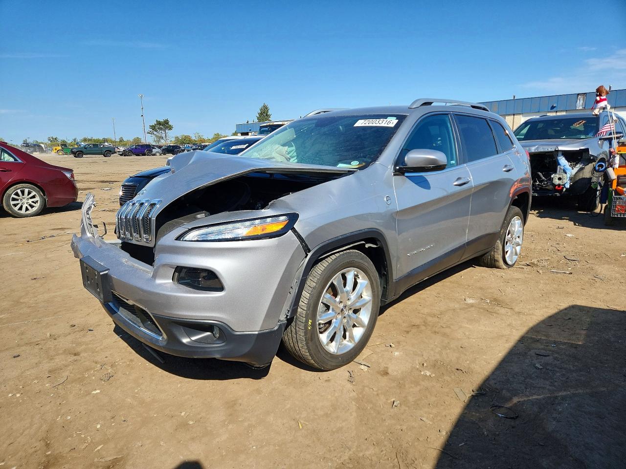 2015 JEEP CHEROKEE LIMITED | 1C4PJLDB3FW678093 | UPCARS