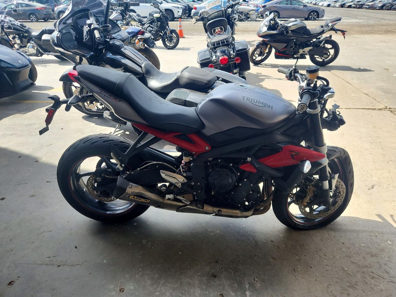 2017 TRIUMPH MOTORCYCLE STREET R | SMTL03NEXHT783469 | UPCARS