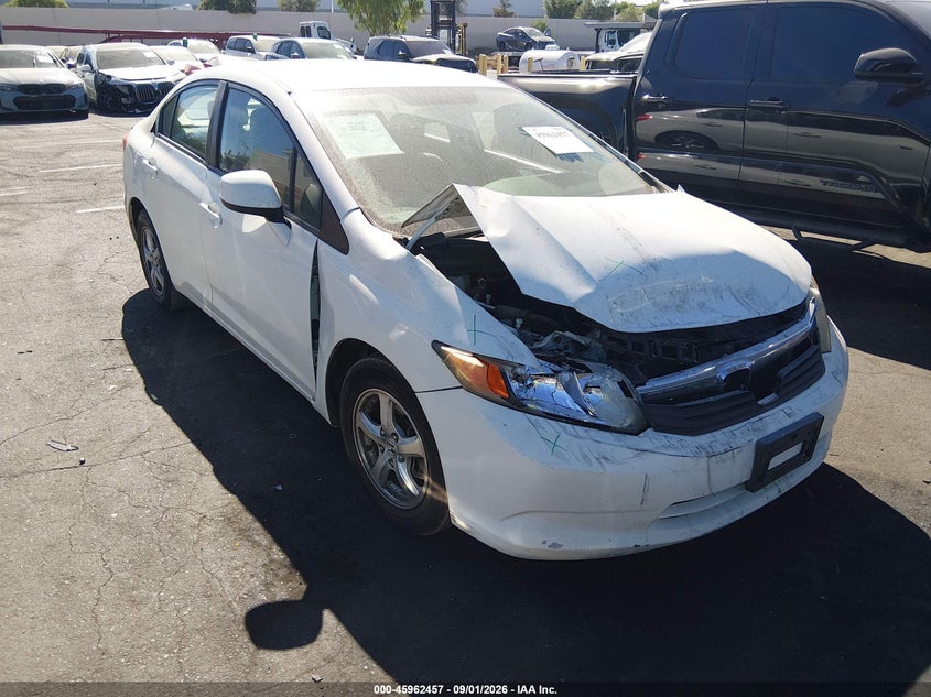 2012 HONDA CIVIC NATURAL GAS | 19XFB5F51CE003036 | UPCARS