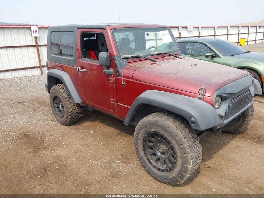 2007 JEEP WRANGLER X | 1J8FA24137L120527 | UPCARS
