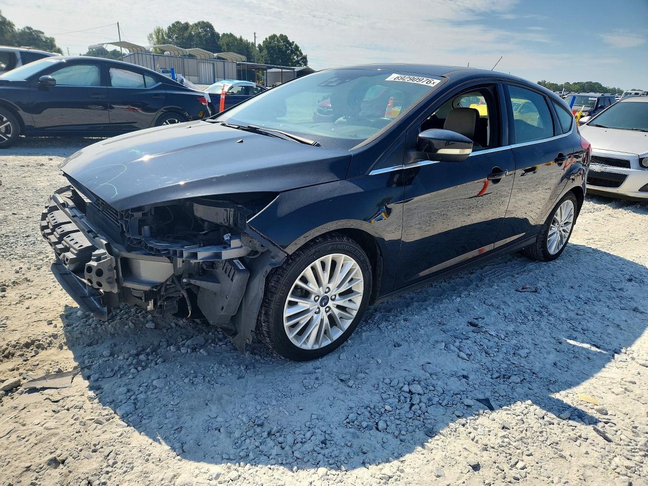 2017 FORD FOCUS TITANIUM | 1FADP3N27HL330856 | UPCARS