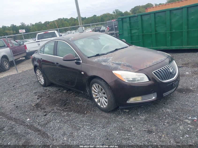 2011 BUICK REGAL CXL RUSSELSHEIM | W04GN5EC3B1086508 | UPCARS