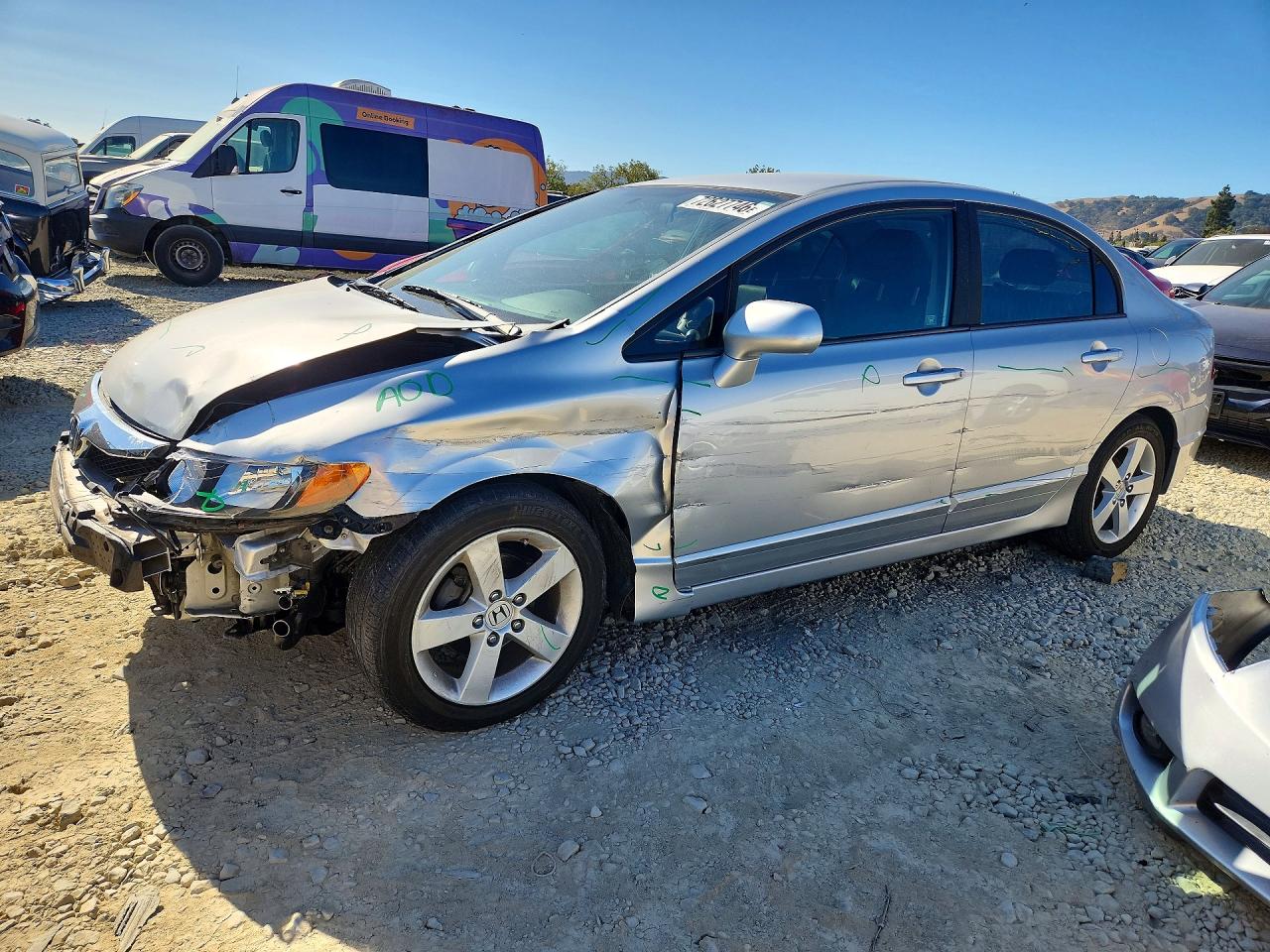 2009 HONDA CIVIC LX-S | 19XFA166X9E049882 | UPCARS