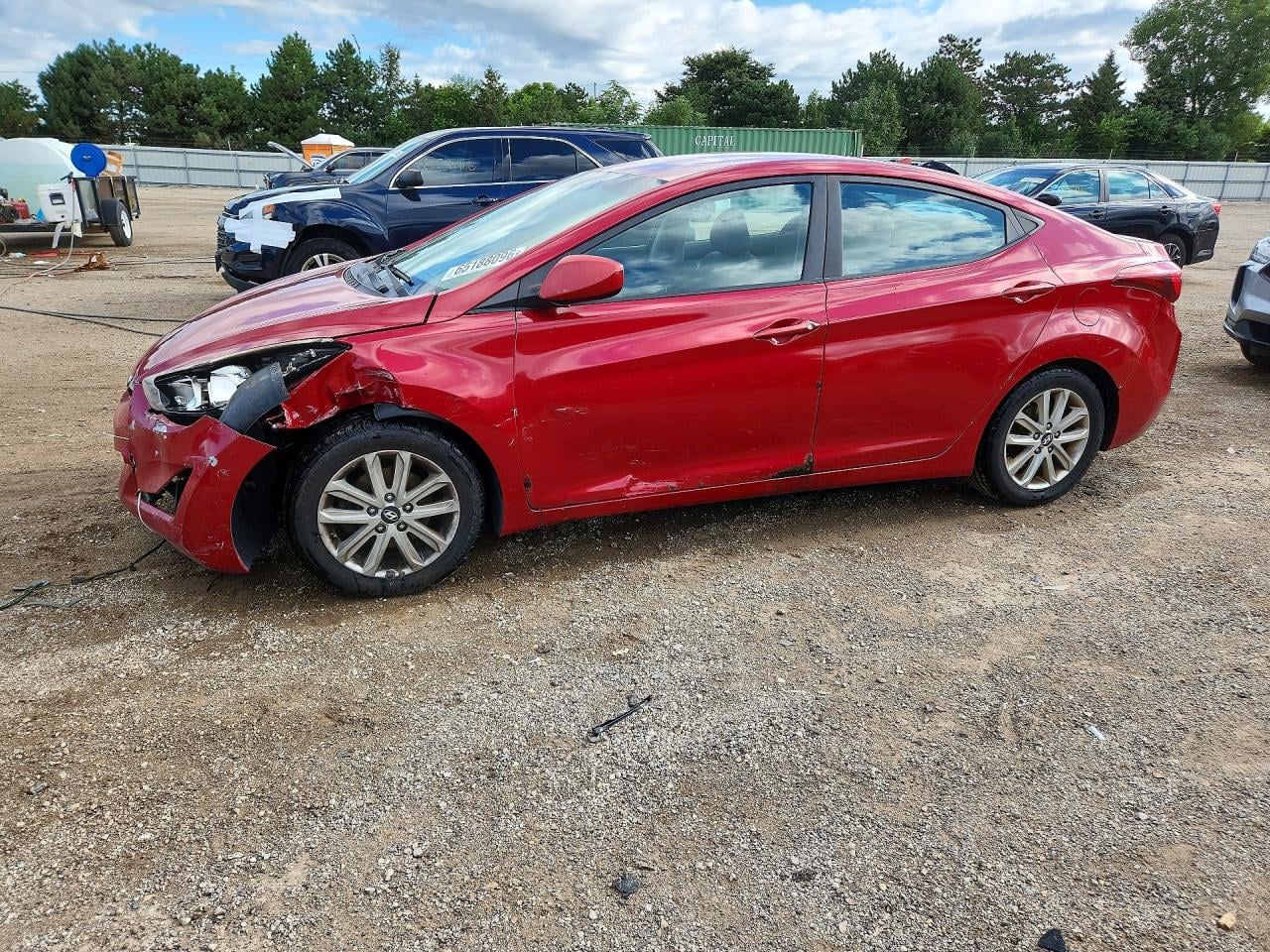 2014 HYUNDAI ELANTRA SE | KMHDH4AE3EU182719 | UPCARS