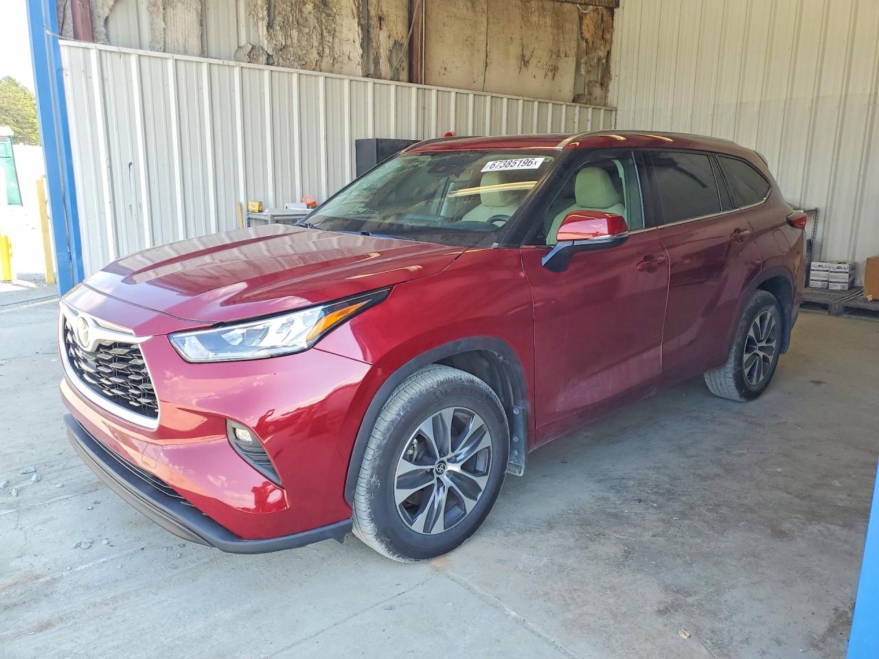 2020 TOYOTA HIGHLANDER XLE | 5TDHZRBH0LS039527 | UPCARS
