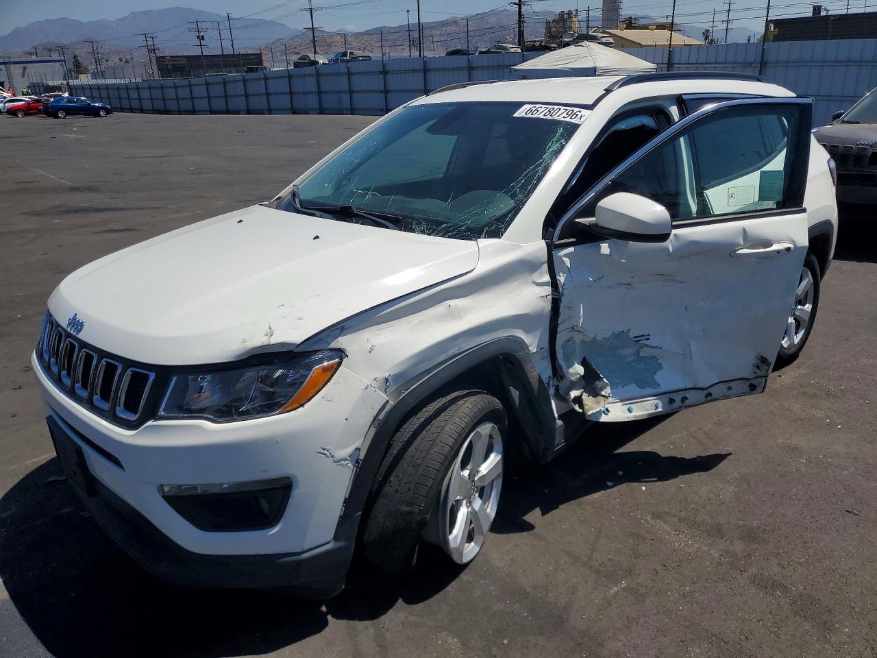 2019 JEEP COMPASS LATITUDE | 3C4NJCBB8KT844070 | UPCARS
