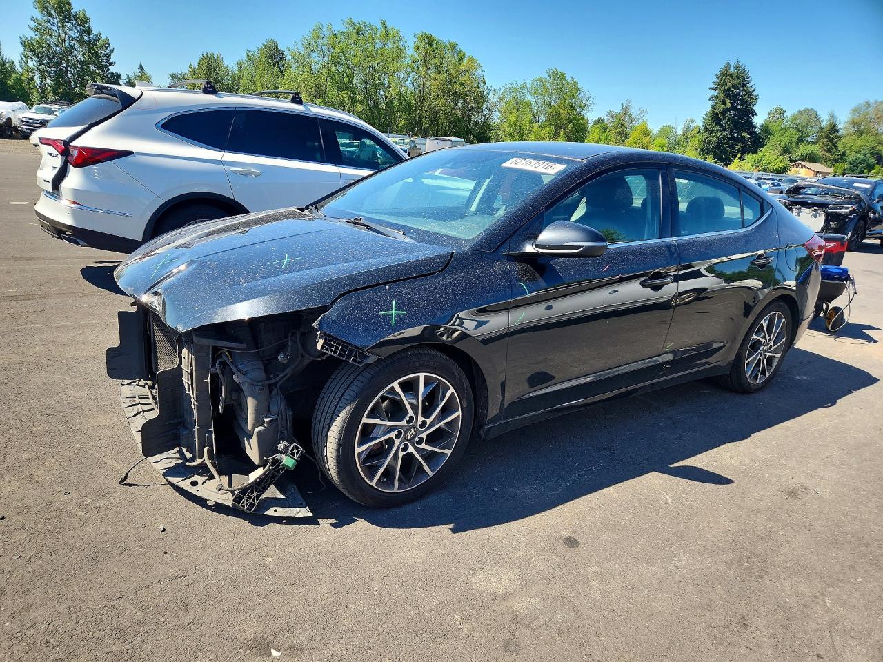 2019 HYUNDAI ELANTRA LIMITED | 5NPD84LF6KH414259 | UPCARS