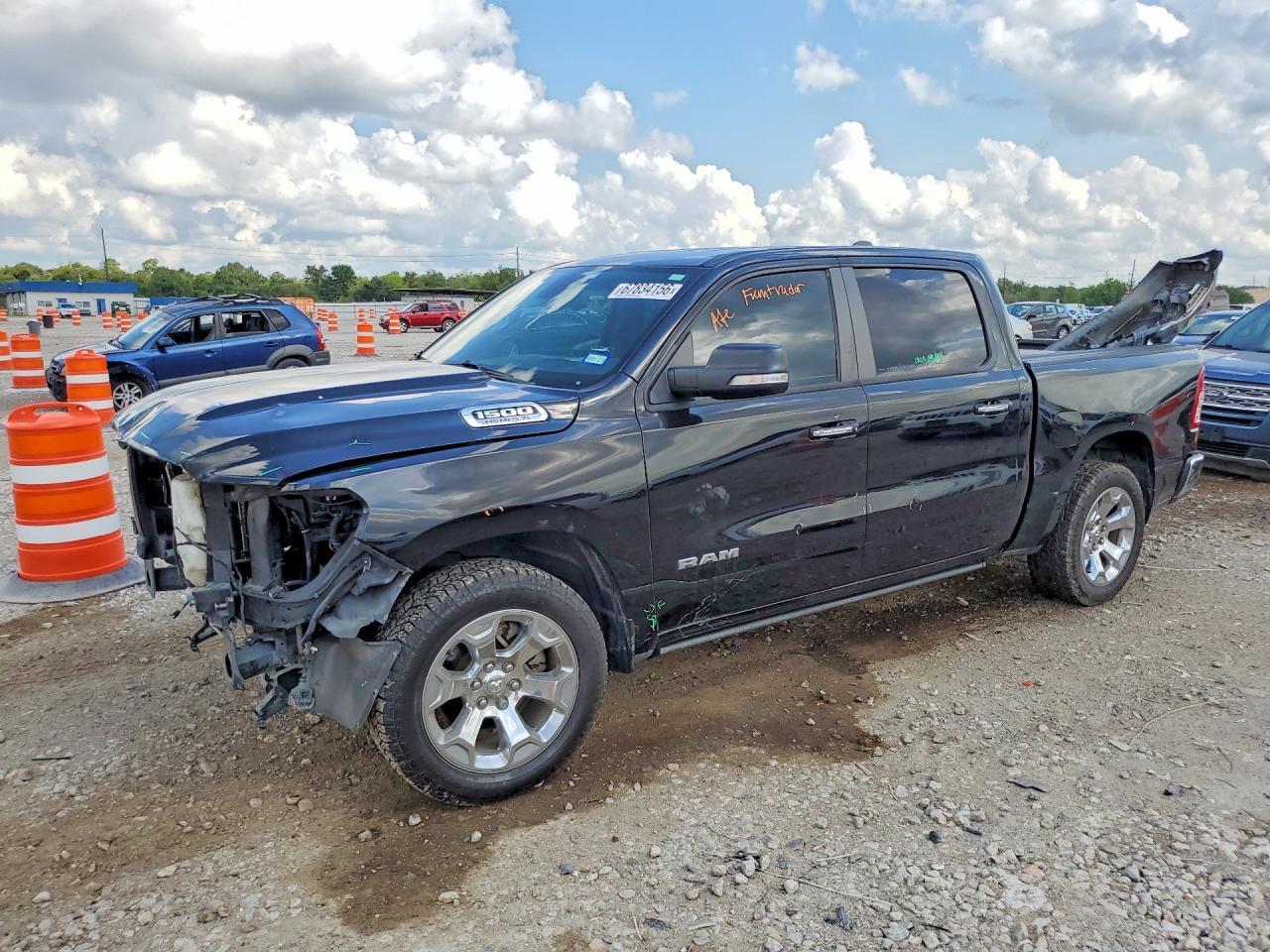 2019 RAM 1500 BIG HORN/LONE STAR | 1C6RREFT0KN581671 | UPCARS