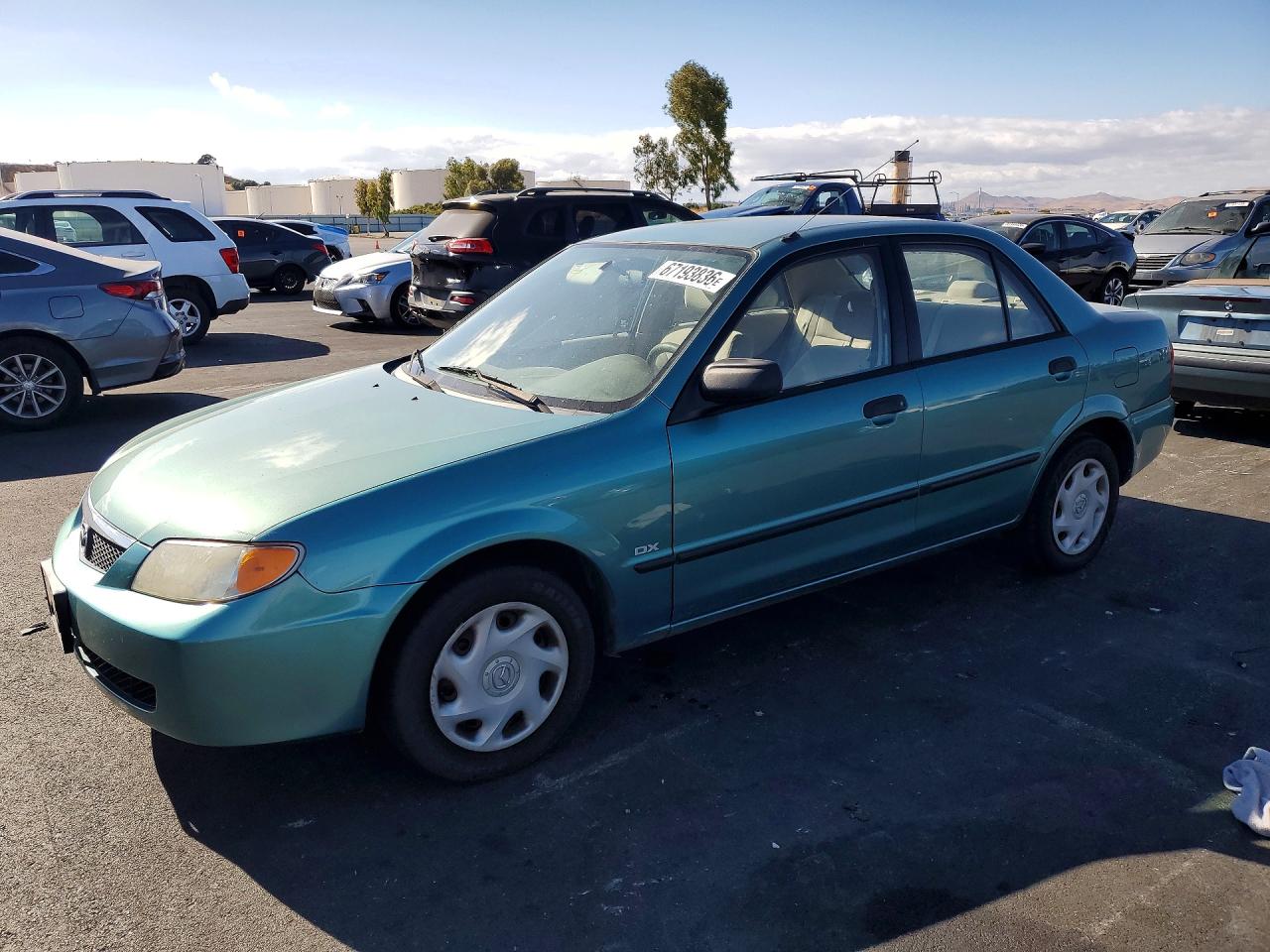 2001 MAZDA PROTEGE DX | JM1BJ222810440405 | UPCARS