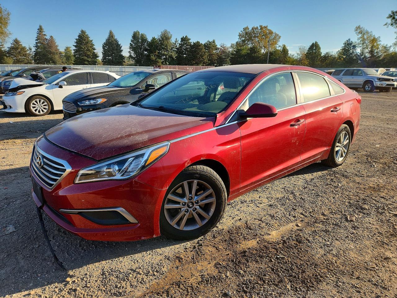 2016 HYUNDAI SONATA SE | 5NPE24AF6GH376872 | UPCARS