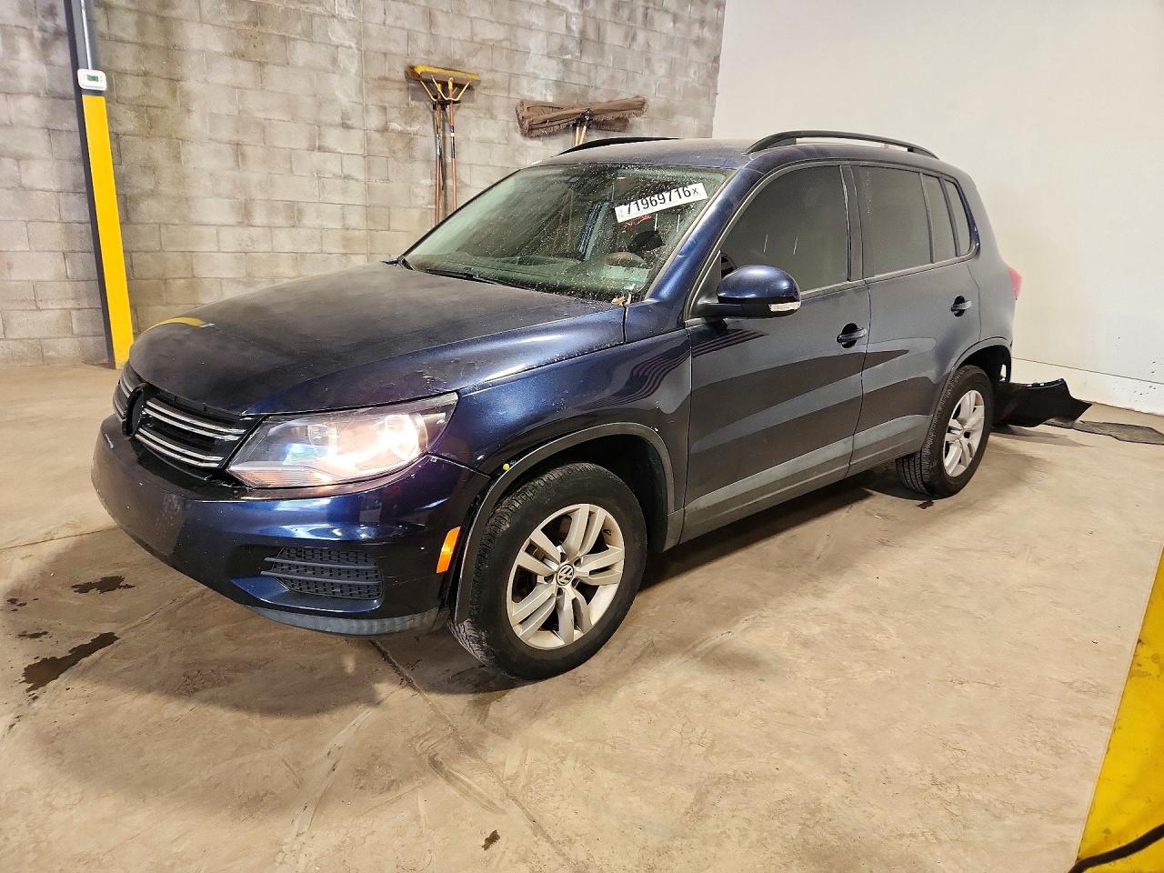 2016 VOLKSWAGEN TIGUAN S | WVGBV7AXXGW599135 | UPCARS