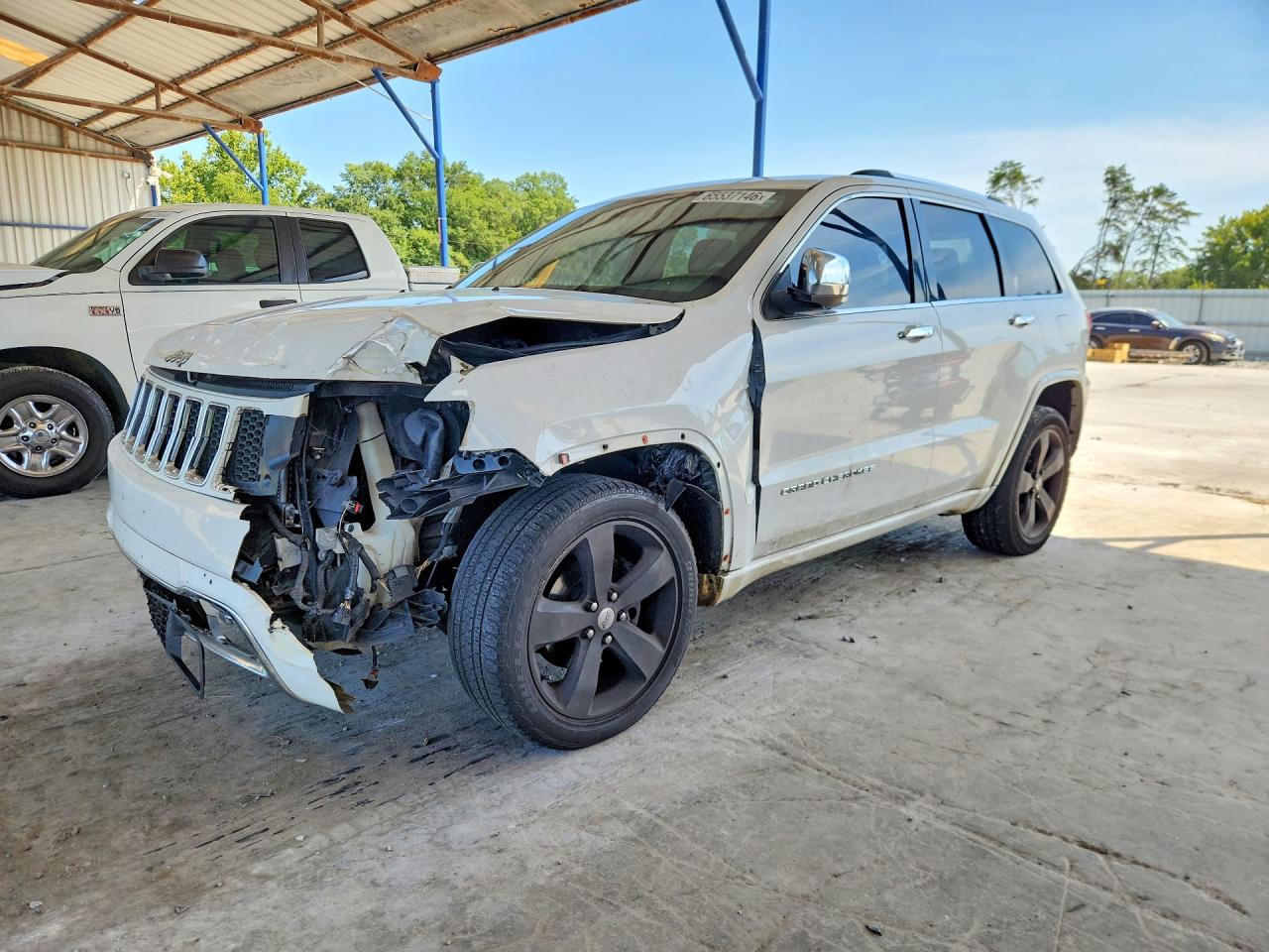 2014 JEEP CHEROKEE OVERLAND | 1C4RJECG4EC418013 | UPCARS
