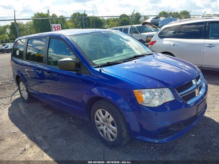 2019 DODGE GRAND CARAVAN SE | 2C4RDGBG6KR664925 | UPCARS