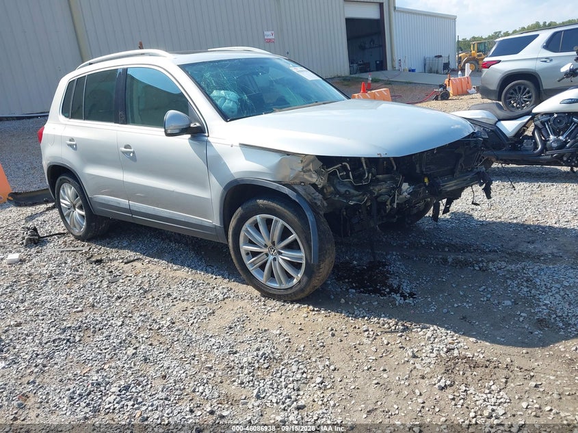 2012 VOLKSWAGEN TIGUAN SE | WVGAV7AX2CW523673 | UPCARS