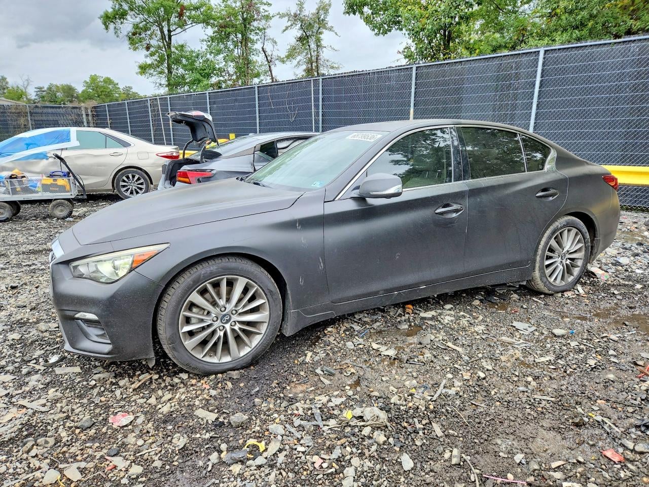 2018 INFINITI Q50 3.0T LUXE | JN1EV7AR9JM445962 | UPCARS