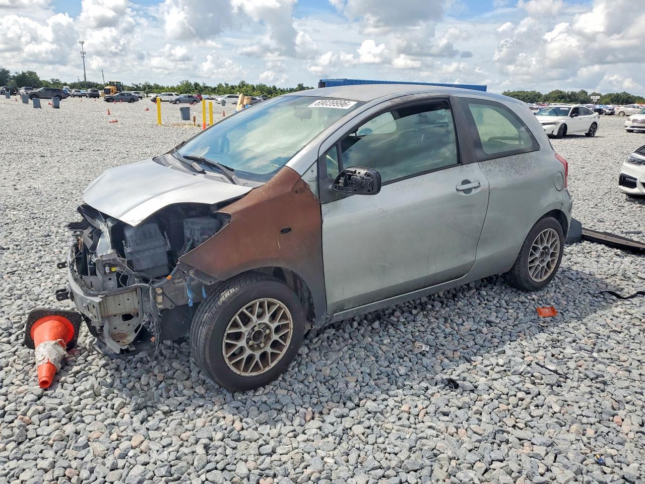 2007 TOYOTA YARIS BASE | JTDJT923X75088916 | UPCARS