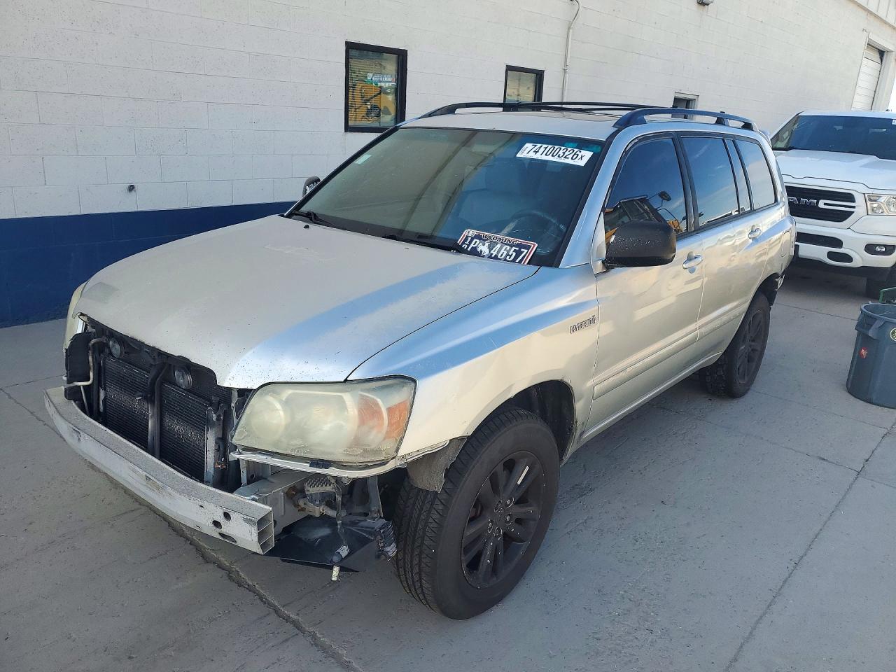 2007 TOYOTA HIGHLANDER HYBRID | JTEEW21A770037737 | UPCARS