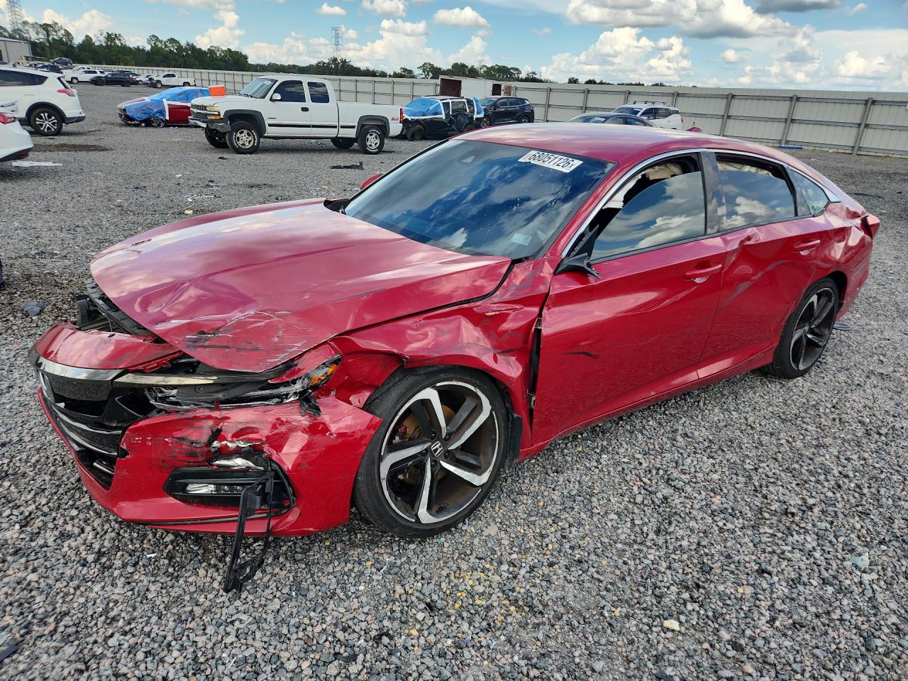 2019 HONDA ACCORD SPORT | 1HGCV1F33KA164508 | UPCARS
