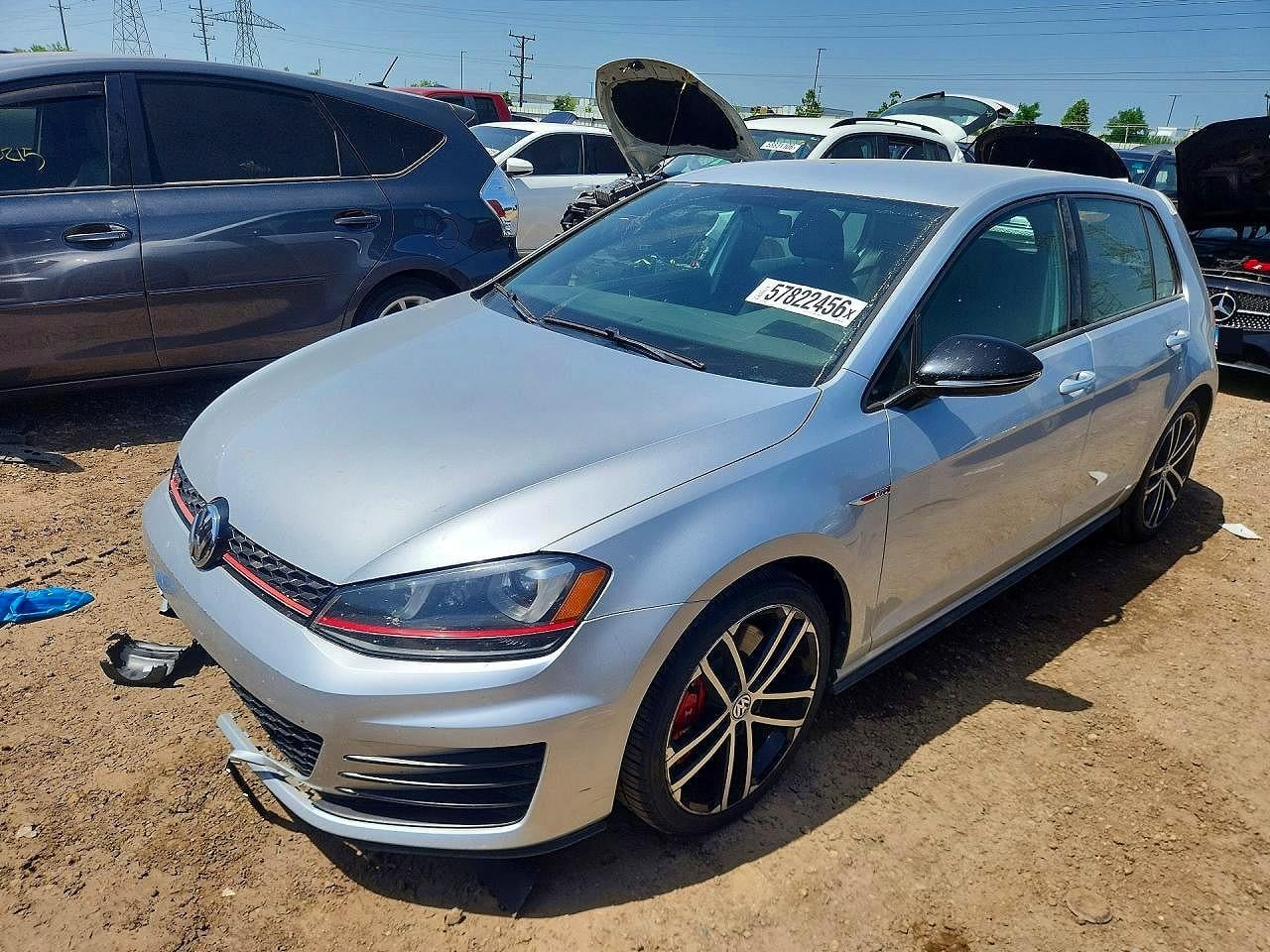 2017 VOLKSWAGEN GTI S/SE | 3VW447AU1HM007349 | UPCARS