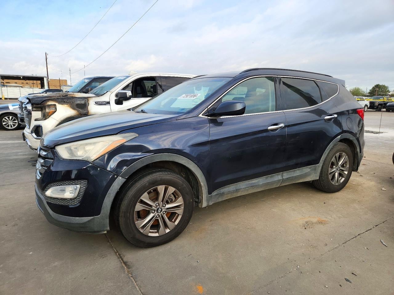 2014 HYUNDAI SANTA FE 2.4L | 5XYZU3LB2EG155662 | UPCARS