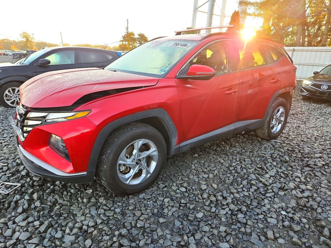 2022 HYUNDAI TUCSON SEL | 5NMJBCAE4NH069839 | UPCARS