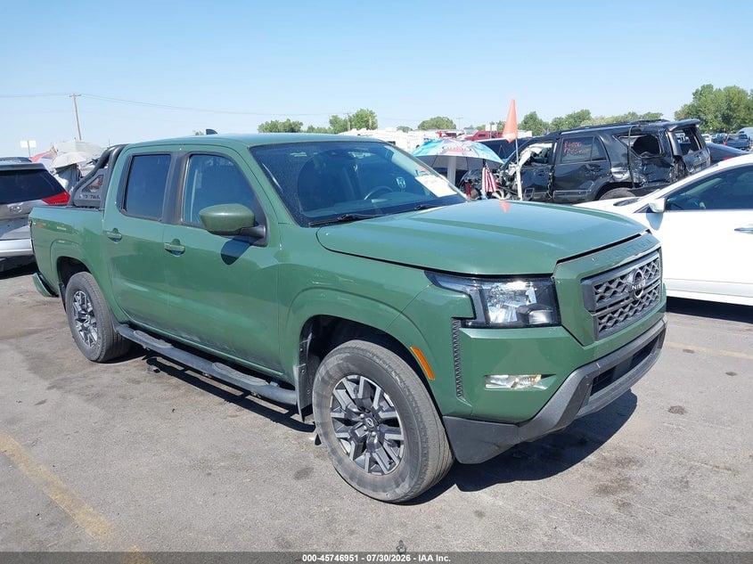 2022 NISSAN FRONTIER SV 4X4 | 1N6ED1EK8NN643133 | UPCARS