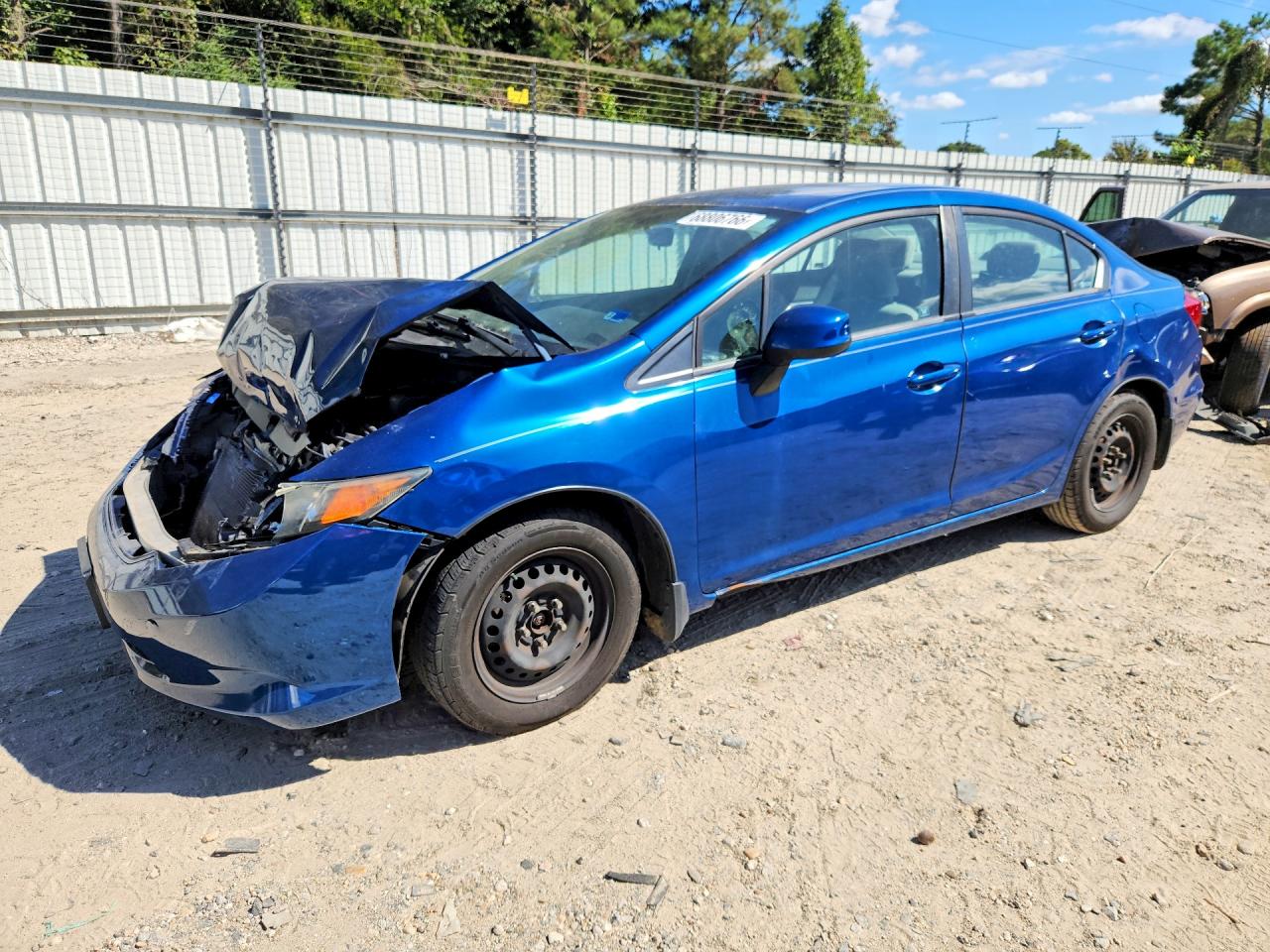 2012 HONDA CIVIC LX | 2HGFB2F59CH575881 | UPCARS