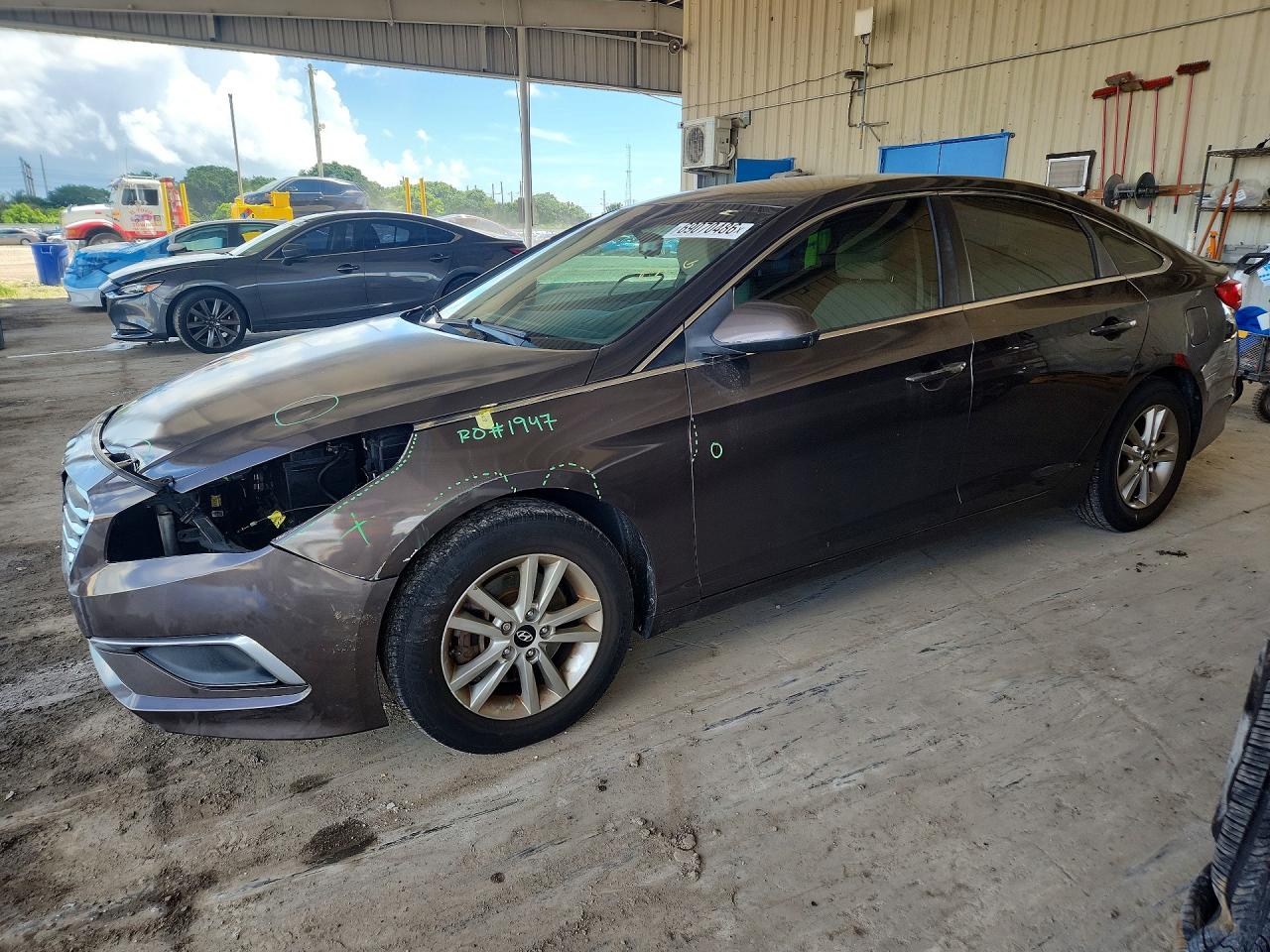 2017 HYUNDAI SONATA SE | 5NPE24AF8HH506216 | UPCARS