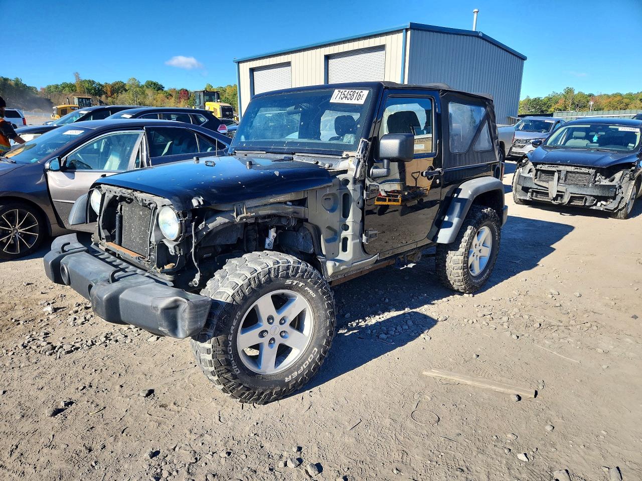 2012 JEEP WRANGLER SPORT | 1C4AJWAG3CL107563 | UPCARS