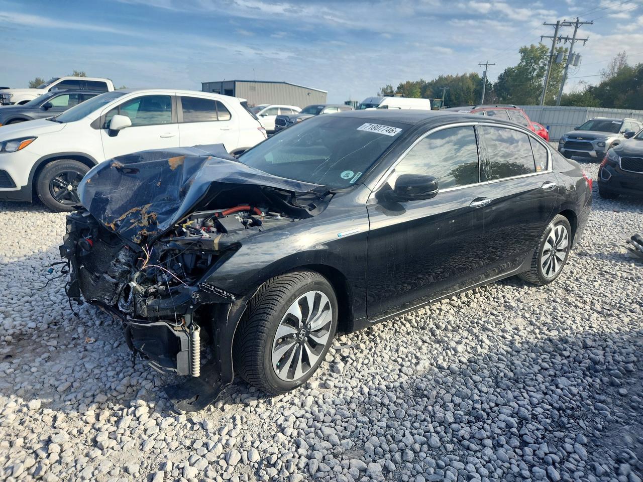 2014 HONDA ACCORD HYBRID EXL | 1HGCR6F56EA007465 | UPCARS