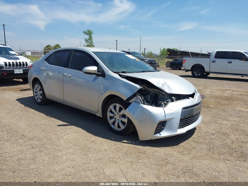2015 TOYOTA COROLLA LE | 5YFBURHE0FP189426 | UPCARS
