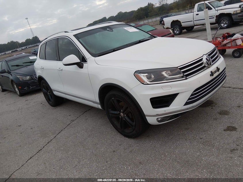 2017 VOLKSWAGEN TOUAREG V6 WOLFSBURG EDITION | WVGRF7BP9HD003990 | UPCARS