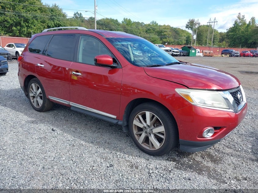 2014 NISSAN PATHFINDER PLATINUM | 5N1AR2MM1EC613474 | UPCARS