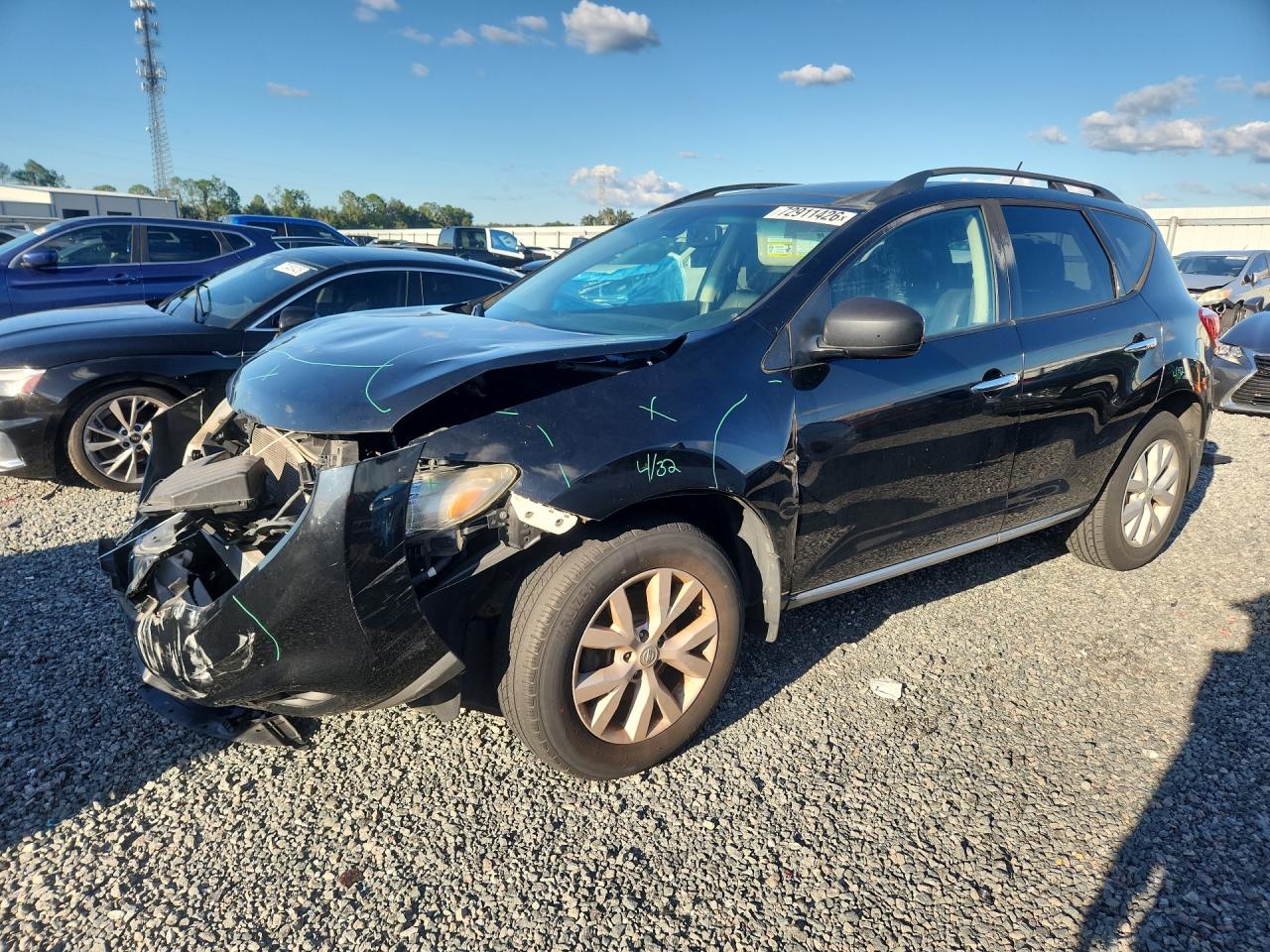 2011 NISSAN MURANO S | JN8AZ1MW9BW182073 | UPCARS