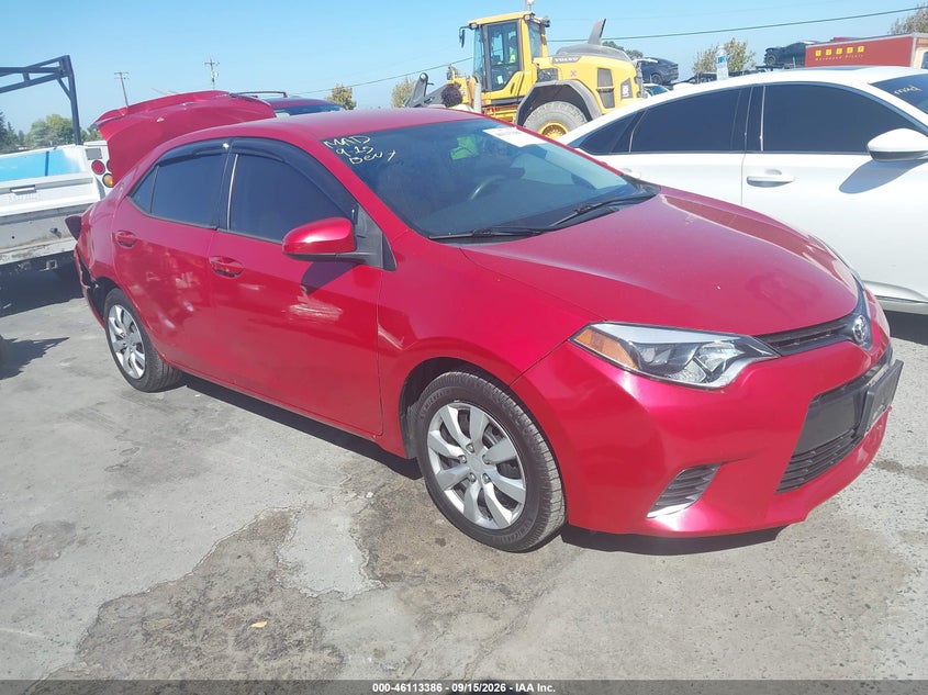 2016 TOYOTA COROLLA LE | 5YFBURHE1GP396375 | UPCARS