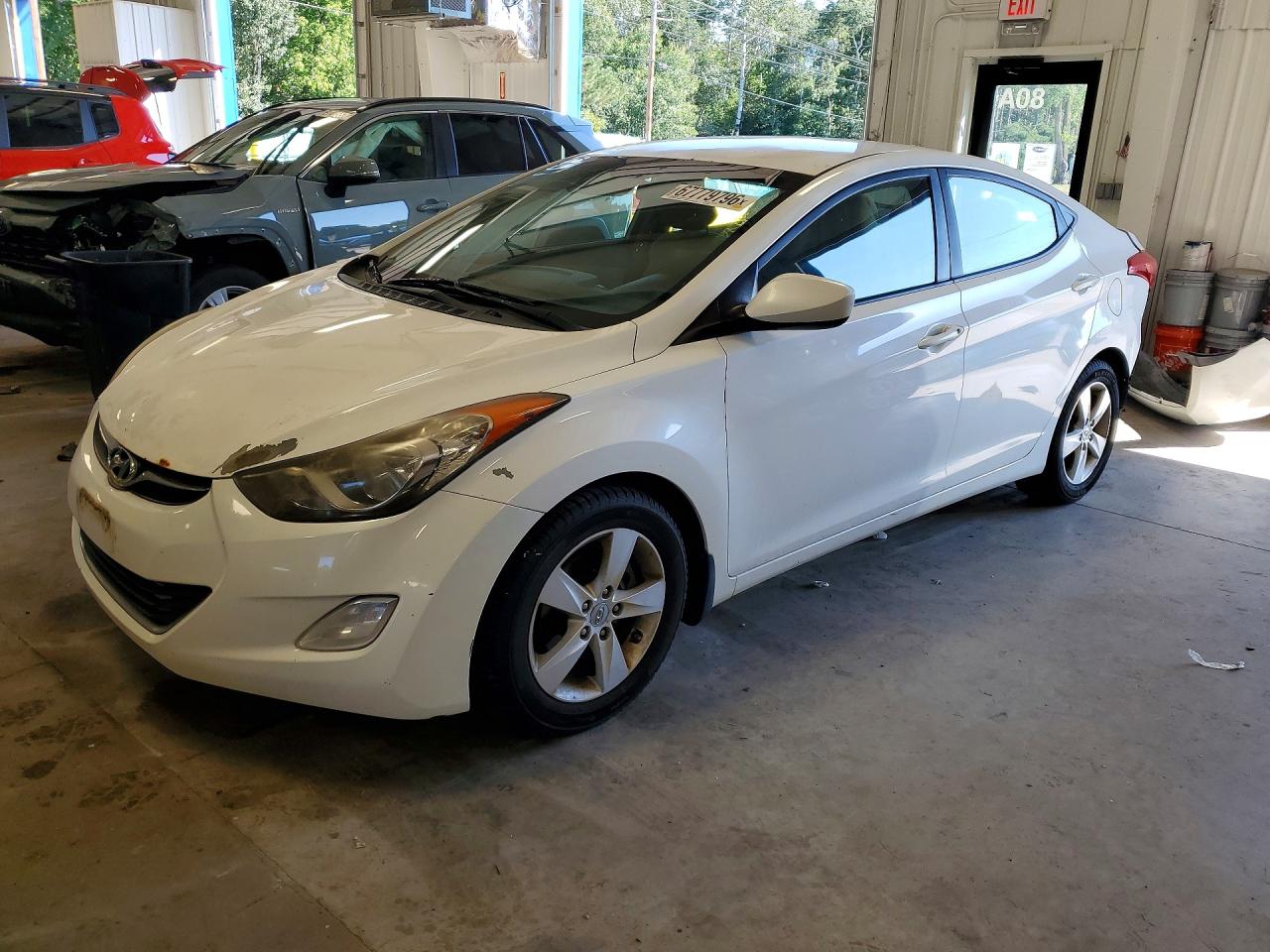 2012 HYUNDAI ELANTRA GLS | 5NPDH4AE3CH126307 | UPCARS