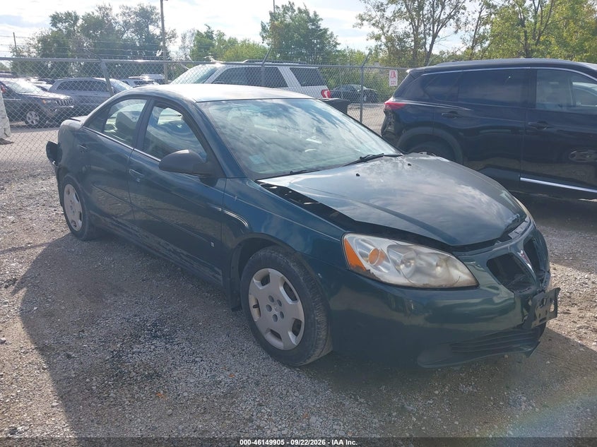 2007 PONTIAC G6 VALUE LEADER | 1G2ZF58B074178992 | UPCARS