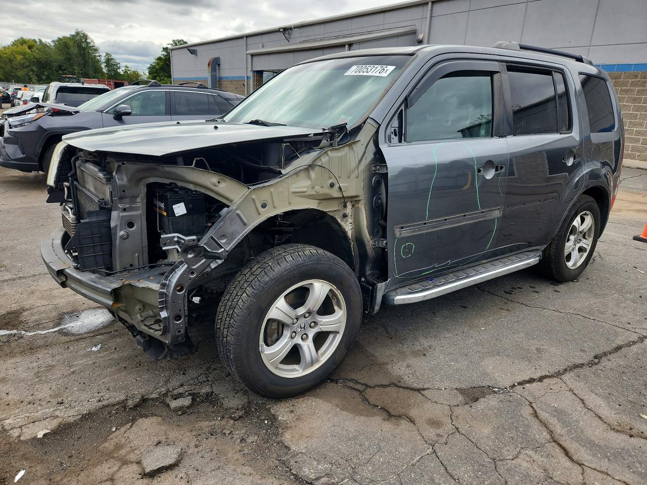 2012 HONDA PILOT EXL | 5FNYF4H55CB053081 | UPCARS