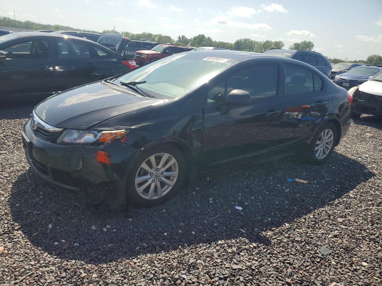 2012 HONDA CIVIC EXL | 19XFB2F90CE042329 | UPCARS