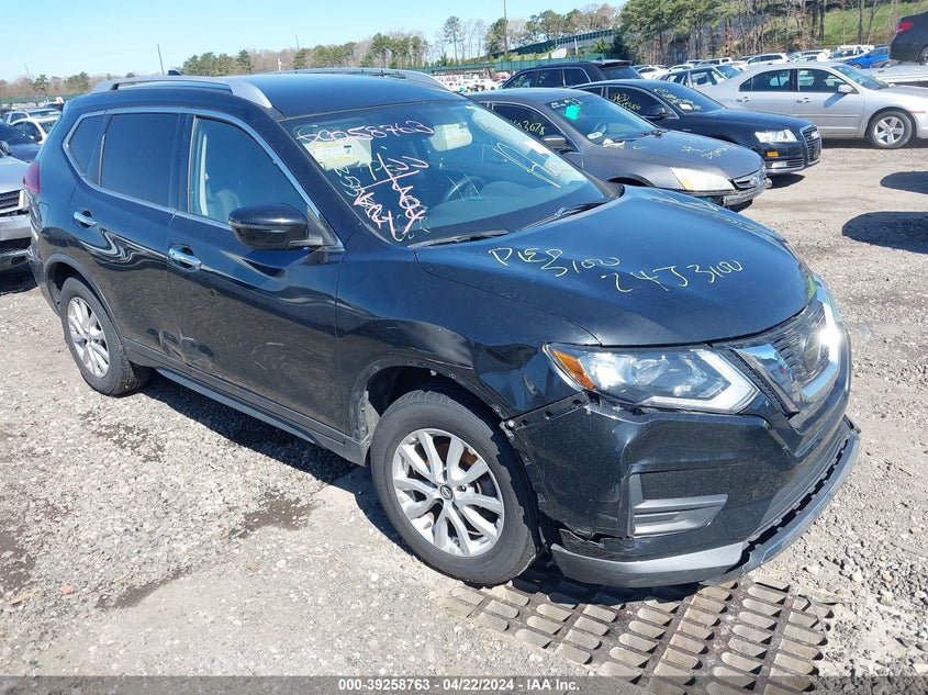 2019 NISSAN ROGUE SV | KNMAT2MVXKP523923 | UPCARS