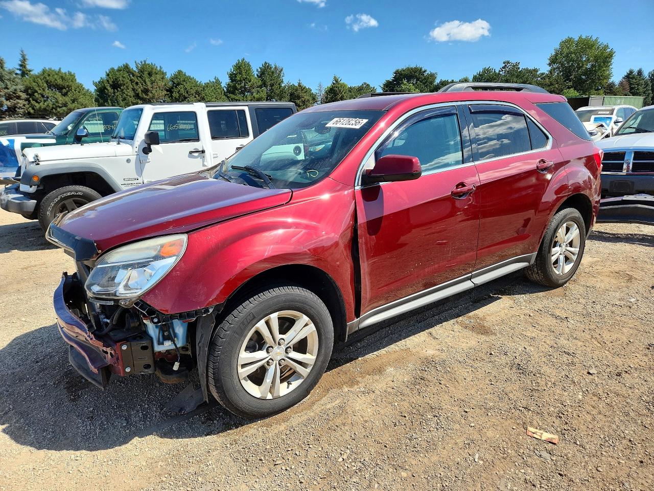 2016 CHEVROLET EQUINOX LT | 2GNALCEK0G6313369 | UPCARS