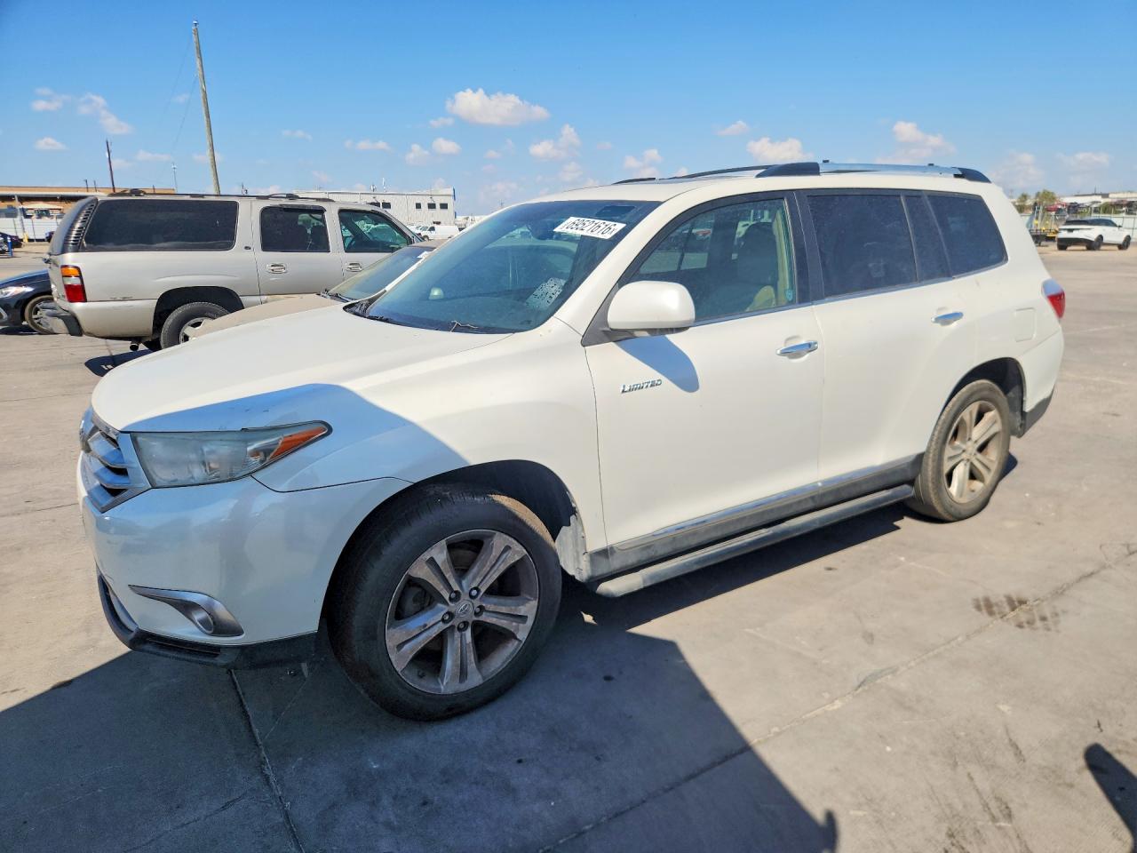 2012 TOYOTA HIGHLANDER LIMITED | 5TDDK3EH6CS139708 | UPCARS