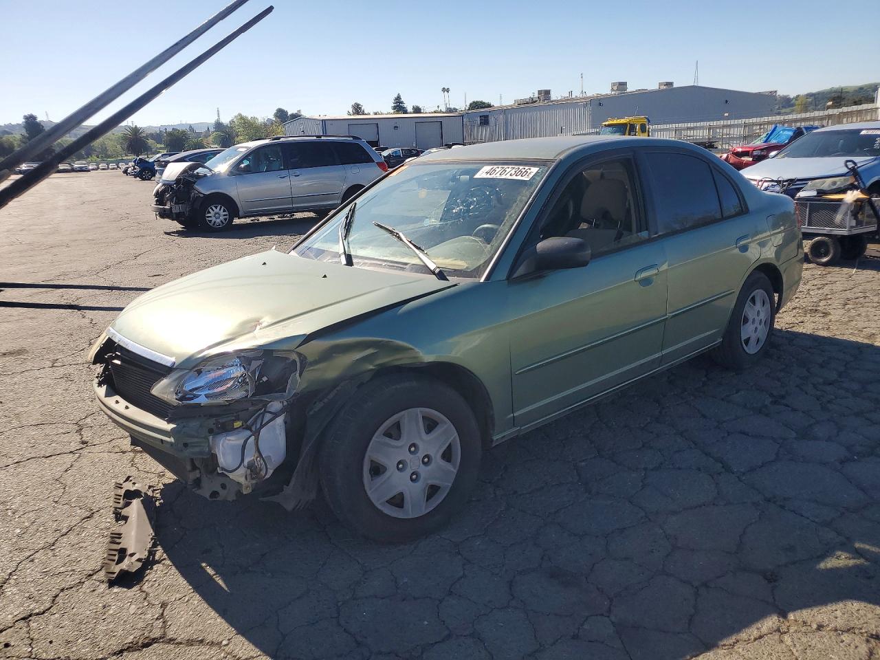 2003 HONDA CIVIC LX | JHMES16523S003255 | UPCARS