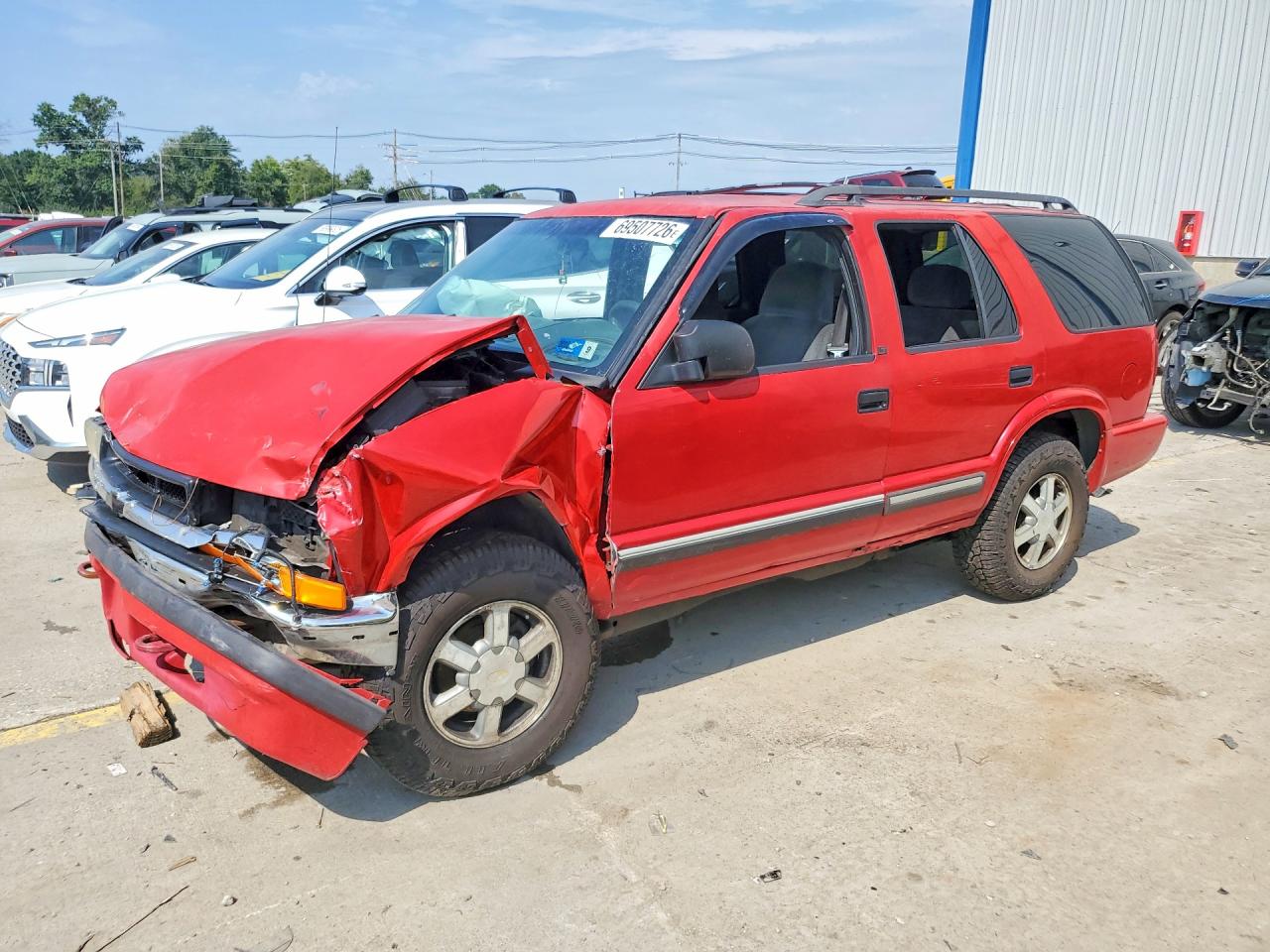 2000 CHEVROLET BLAZER | 1GNDT13W3Y2316501 | UPCARS